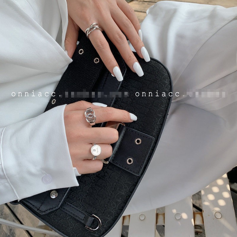 Nhẫn Đôi Cá Tính Phong Cách Hàn Quốc B858