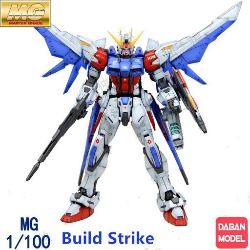 [Mã LIFE0503TOYS1 giảm 10% đơn 150k] Mô Hình Lắp Ráp Gundam MG Build Strike Full Package Daban