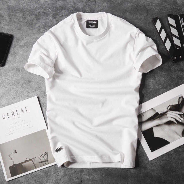 Áo thun trơn Lacoste