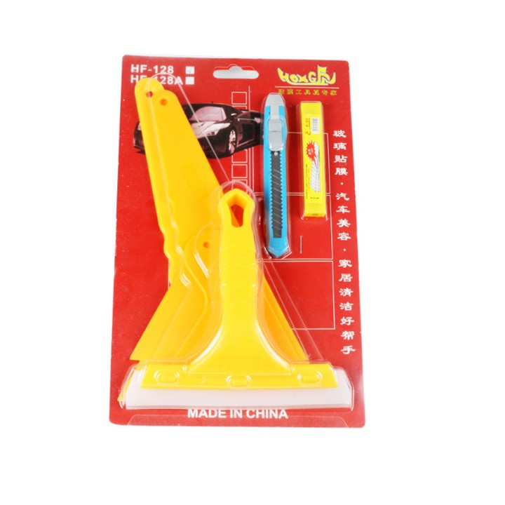 Bộ dụng cụ 6 món dùng dán Tem Decal xe Ô tô & Xe Máy