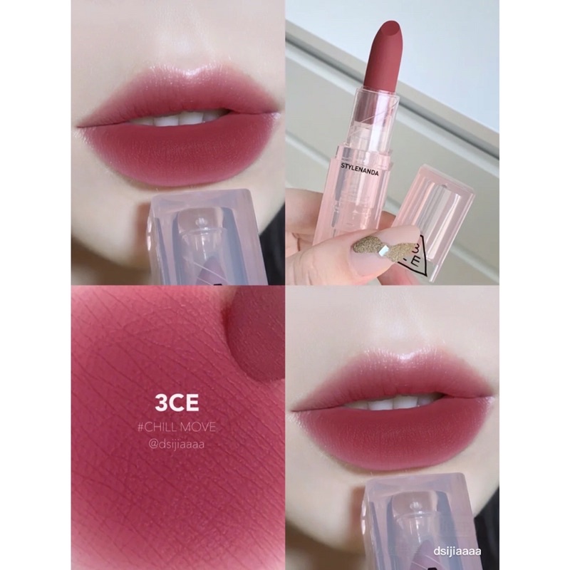 Son thỏi lì 3ce Soft Matte Lipstick Clear Warm&Cool Edition