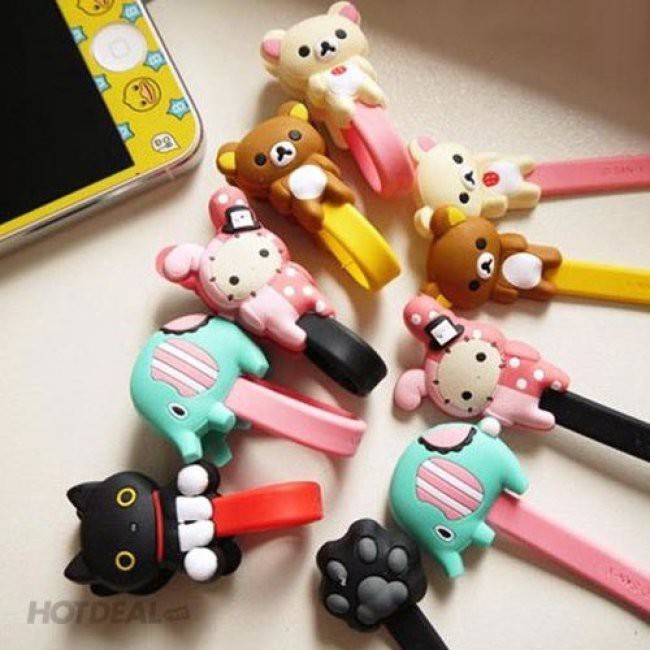 Dây Quấn, Thu Gọn Dây Sạc, Tai Nghe Hình Xinh Xắn (1 Chiếc) | BigBuy360 - bigbuy360.vn