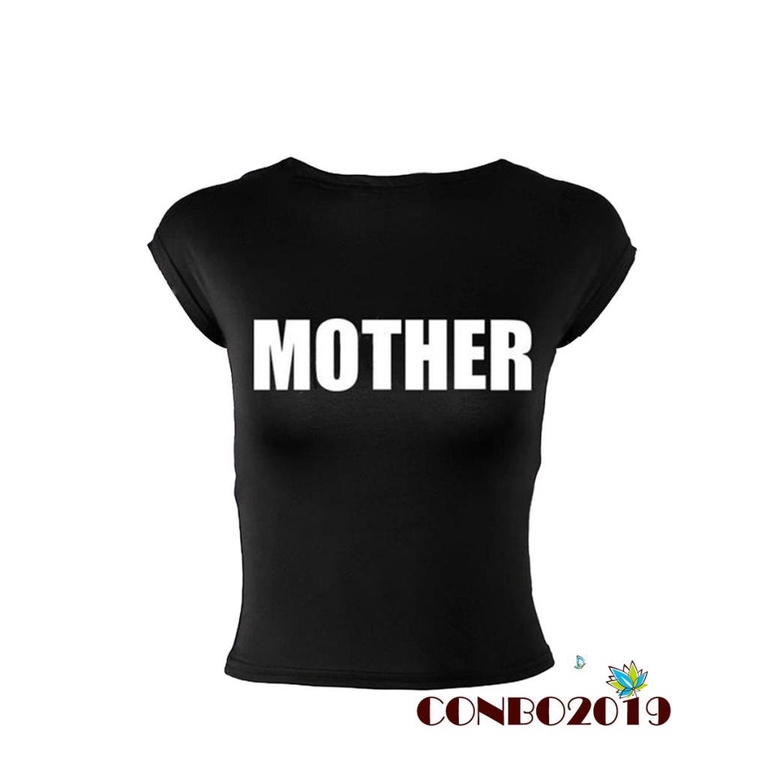 Áo Thun Crop Top Tay Ngắn Hở Lưng Ôm Dáng In Chữ Thời Trang Mùa Hè Dành Cho Nữ