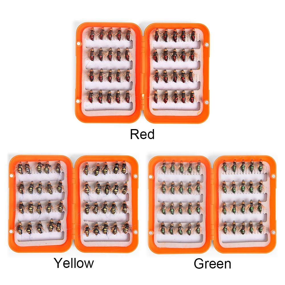 MYRONGVN Set 2 Mồi Câu Cá Giả Hình Côn Trùng Tiện Lợi