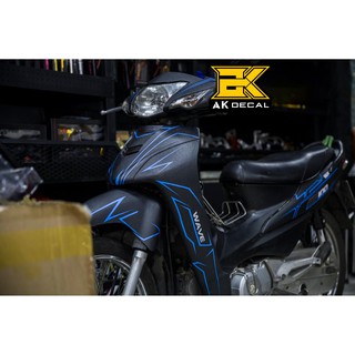 Tem trùm xe Wave - Mẫu 137