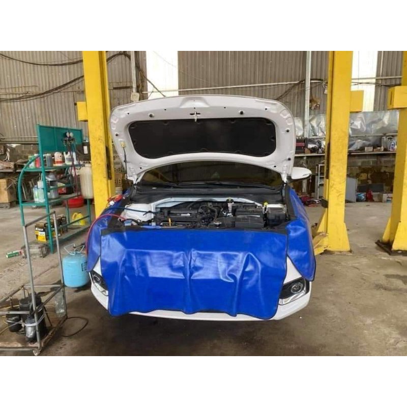 Bộ che đầu xe và che ghế khi sửa chữa ô tô