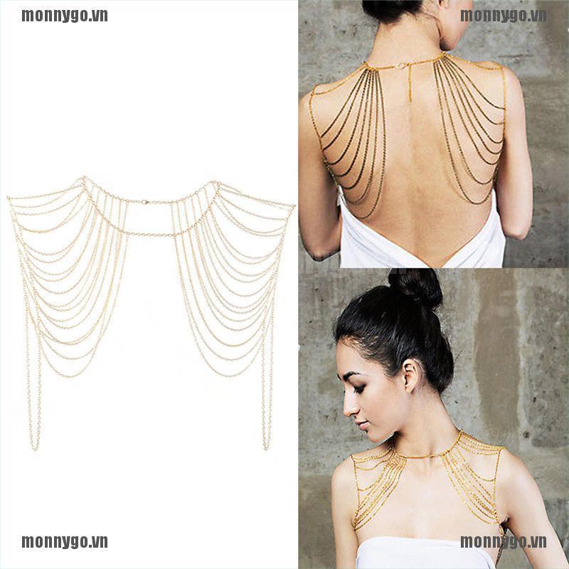 [COD+monnygo]Style Fashion Sexy Body Women Jewelry Tassels Link Body Should | BigBuy360 - bigbuy360.vn