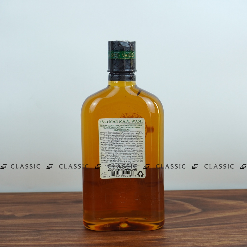 Sữa Tắm Gội 18.21 Man Made Wash Spiced Vanilla 510ml