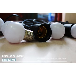 Bộ 50 bóng đèn led 1W - Đui E27