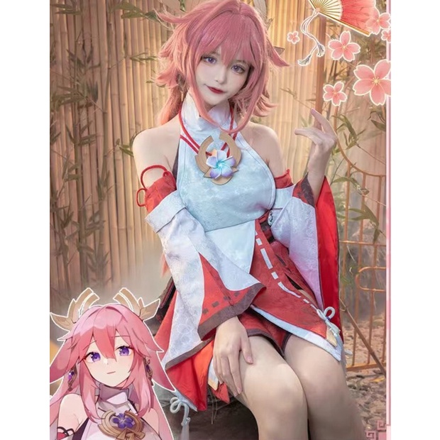 ❣ SET COSPLAY NHÂN VẬT YAE MIKO TRONG GAME GESHIN IMPACT