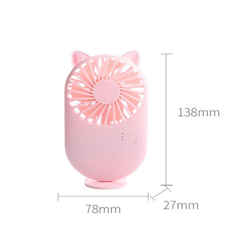 YNATURAL Quạt Làm Mát Cầm Tay Di Động Có Thể Sạc Lại Bằng Cổng USB