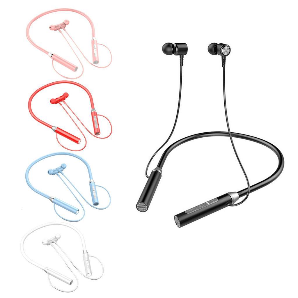 Tai nghe ko dây kết nối Bluetooth 5.1 tích hợp nam châm/thẻ TF cho Android/IP