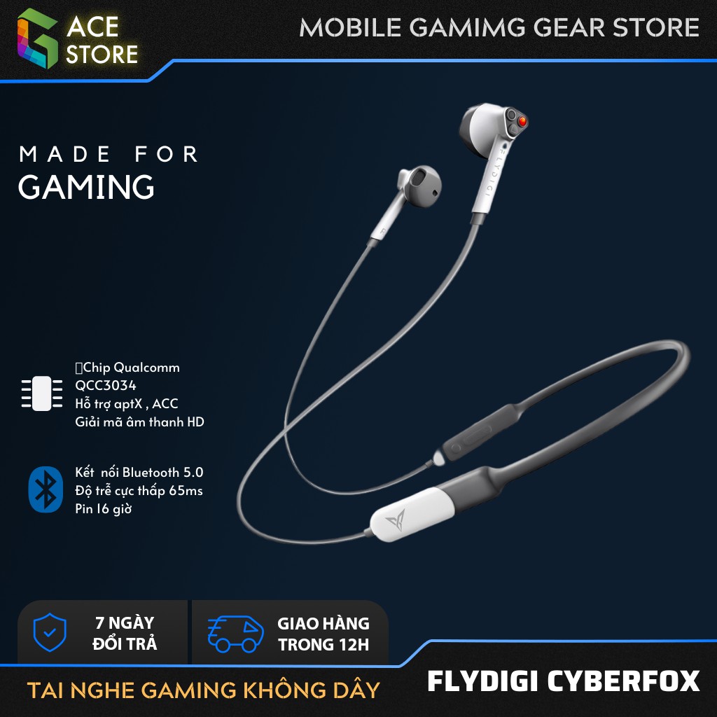 Tai nghe Bluetooth Flydigi Cyberfox