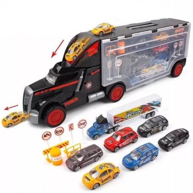 FREESHIP ĐƠN 99K_Truck carry case - gara xe cont sưu tập