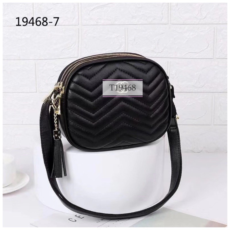 Túi Đeo Chéo Nữ Da Mềm Nhiều Ngăn Qoai Điều Chỉnh Hàng Vip Quảng Châu [ mã sản phẩm T19468]