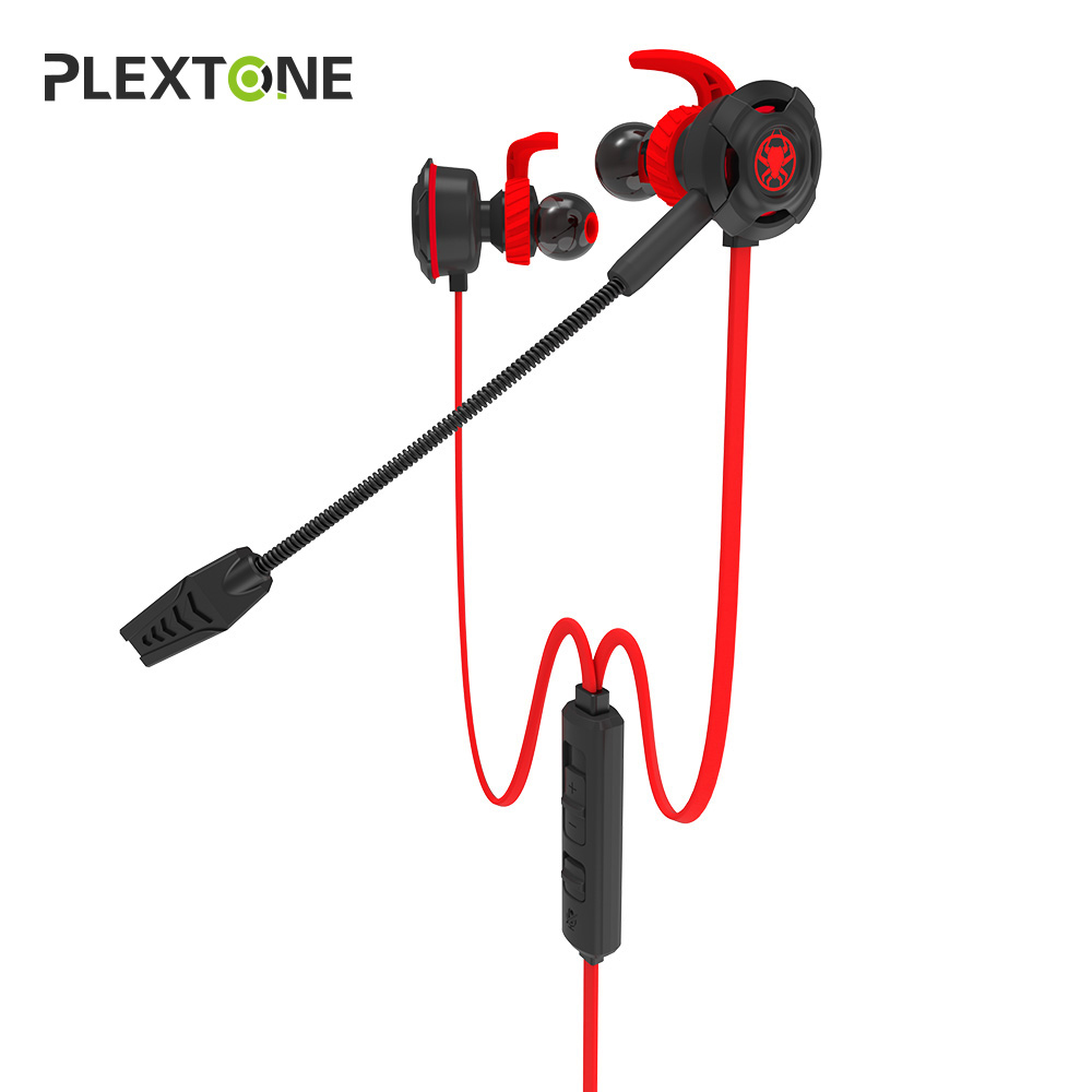Plextone G30 Tai nghe nhét tai Dual Microphone Gaming Earphone with Noise-Cancelling Memory Foam