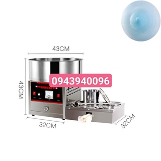 Máy làm kẹo bông gòn điện . Bảo hành 1 năm-model mới hiện đại hơn mẫu cũ-phụ kiện tặng kèm đầy đủ