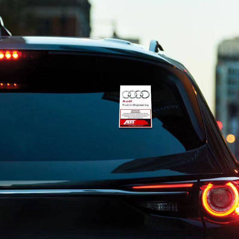 Miếng Dán Trang Trí Kính Chắn Gió Dành Cho Xe Hơi AUDI A3 A4 A6 Q3 Q4 Q5 TT