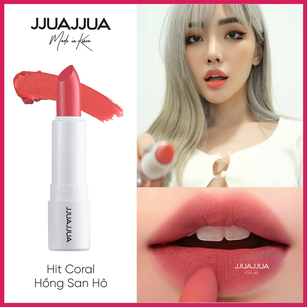 Hộp Combo Trọn Bộ 6 Son Thỏi JJuaJJua Made in Korea (6 cây x 3.5g) | BigBuy360 - bigbuy360.vn