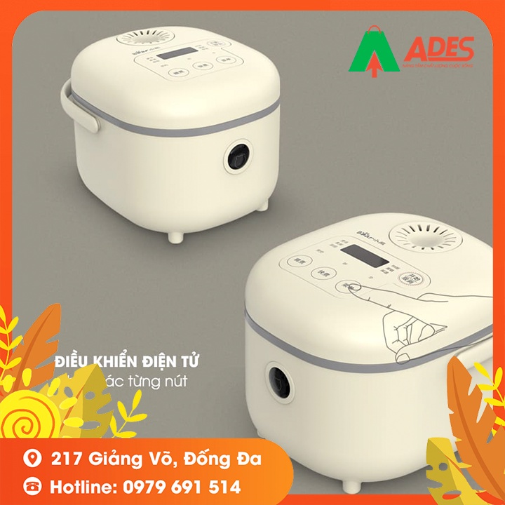 Nồi cơm điện Bear SUBE015 - BẢN QUỐC TẾ - Bảo Hành Chính Hãng 12 Tháng - Nấu Cơm, Nấu Cháo, Giữ Ấm, Làm Bánh - NEW 2021