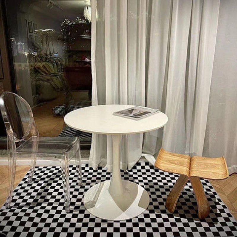 Tấm thảm trải sàn chống trượt họa tiết ô vuông phong cách Morocco