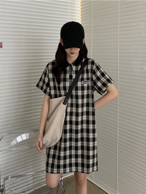 Váy polo ulzzang