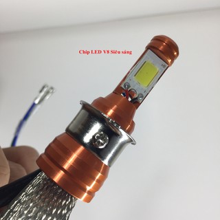 Đèn Pha LED đuôi công CYT 2 tim (bảo hành 6 tháng)