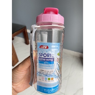 BÌNH ĐỰNG NƯỚC THỂ THAO 500ML.