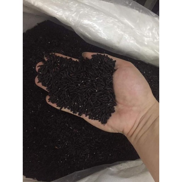 Gạo lứt đen Điện Biên deo-Hàng chuẩn sạch- Chất lượng (1kg)