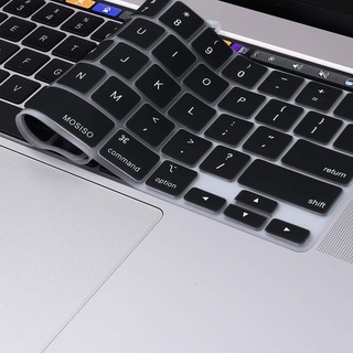 Phủ phím macbook màu đen/ trong suốt bảo vệ bàn phím macbook ( đủ dòng )