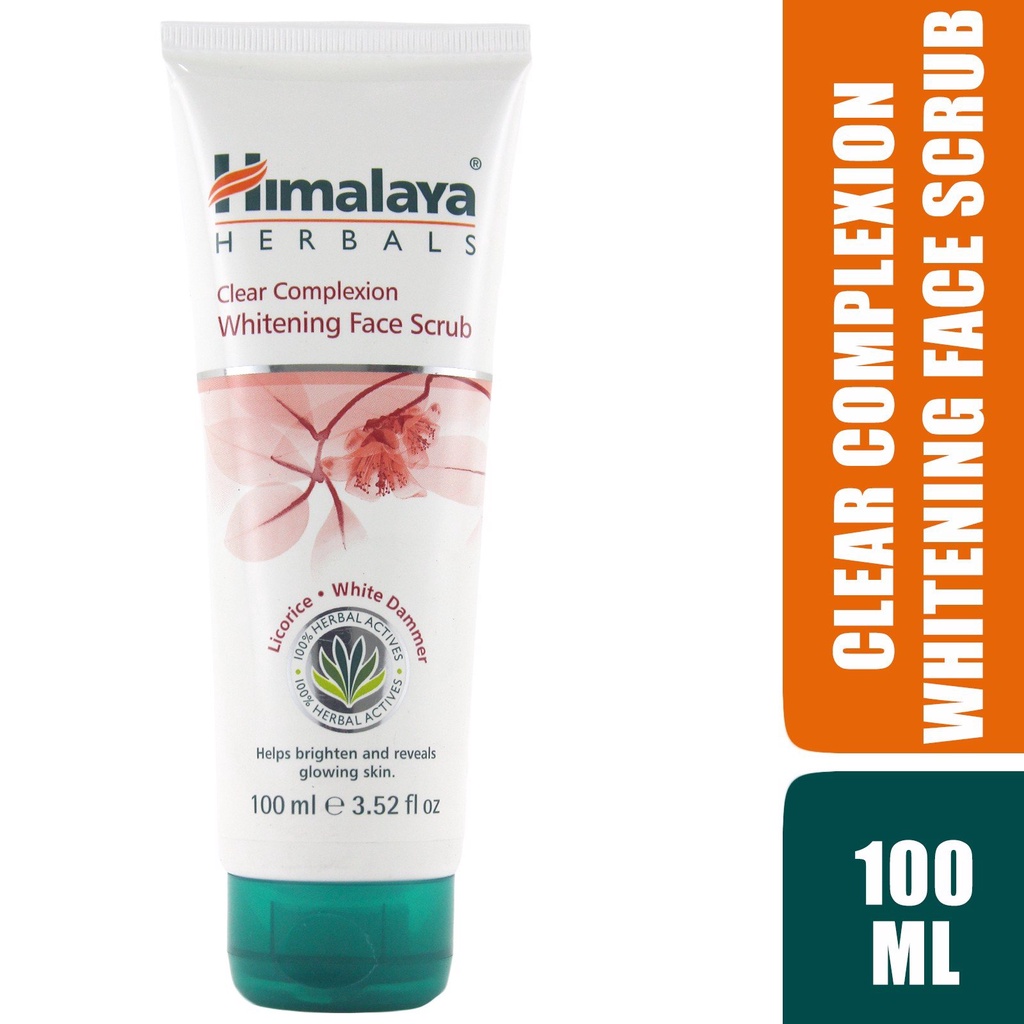 Tẩy da chết Himalaya Clear Complexion Whitening Face Scrub 100ml