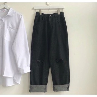 Quần jeans đen HP+ảnh thật
