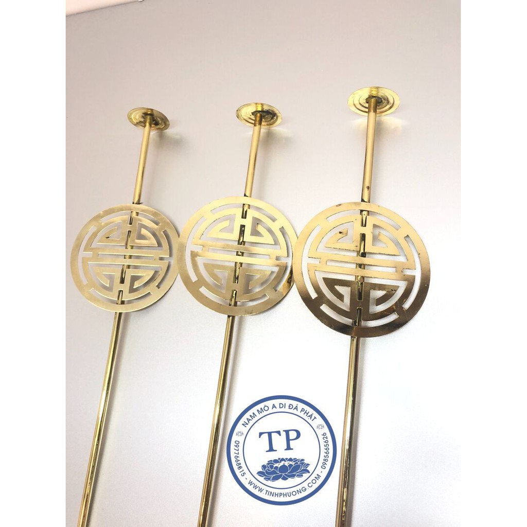 COMBO 3 CHIẾC CÂY CẮM HƯƠNG VÒNG BẰNG ĐỒNG CHỮ THỌ TM121380