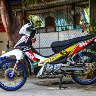 Tem trùm xe Honda Blade 110