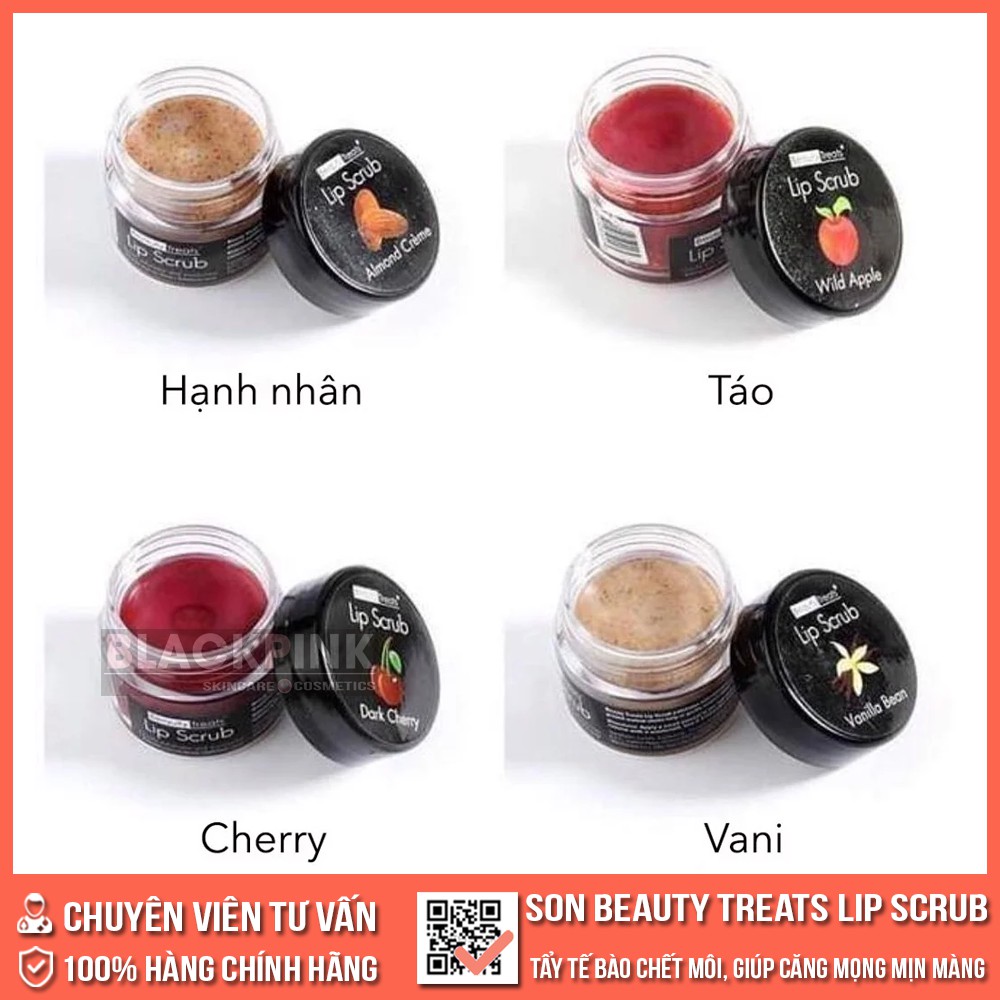 Tẩy tế bào chết môi Beauty Treats Lip Scrub - Bí quyết tạo nên bờ môi quyến rũ | BigBuy360 - bigbuy360.vn