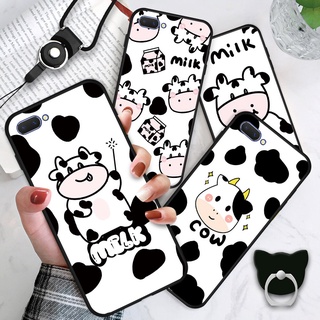 Ốp lưng OPPO A1k/A12/F1s/F3/F5 / F7 / F9 / A7 / A3S / A83 / A9 2020 / A71 BÒ SỮA ĐÁNG YÊU