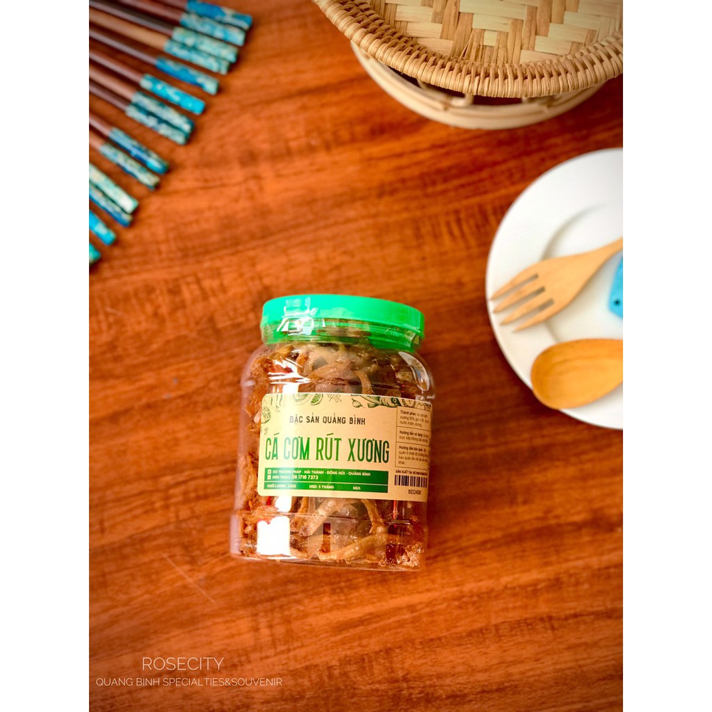 [ĐẶC SẢN QUẢNG BÌNH] - Cá Cơm Rút Xương Tẩm Gia Vị 230g