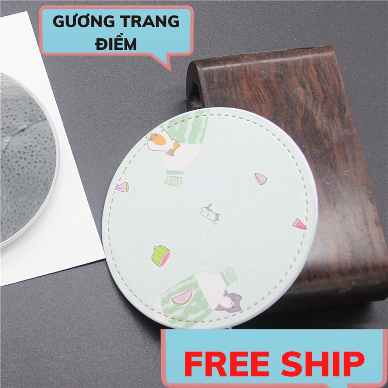Gương Trang Điểm Mini Cầm Tay Cute Nhiều Hình Dễ Thương VTL SHOP