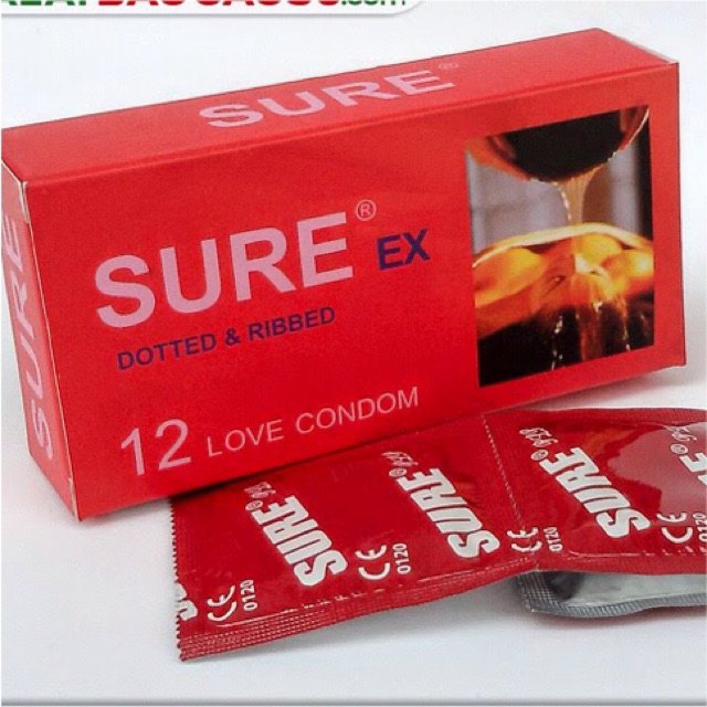 SURE EX- bao cao su siêu mỏng