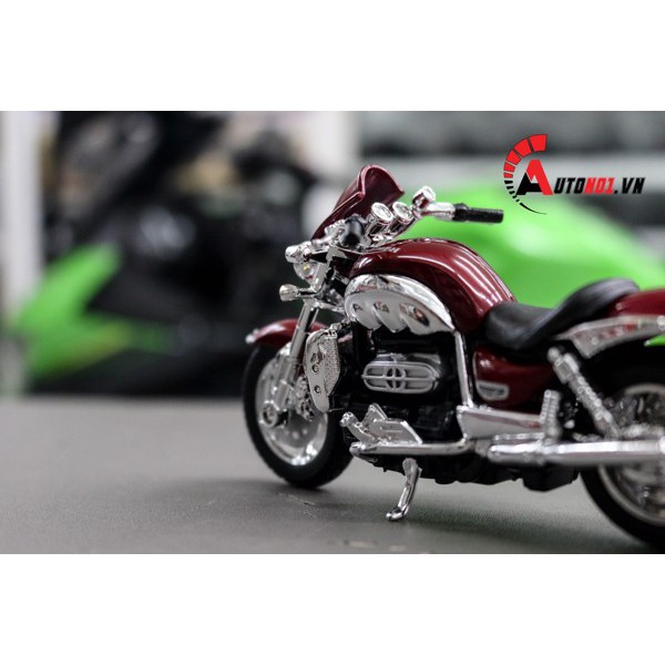 MÔ HÌNH XE TRIUMPH ROCKET III RED 1:18 BBURAGO 1019