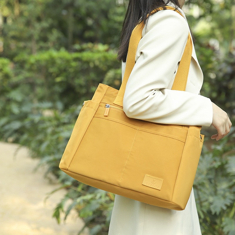 Túi Xách canvas Chống Thấm Nước Kiểu Dáng Đơn Giản Thời Trang Dành Cho Nữ