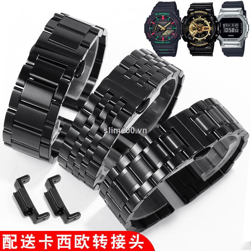 Dây đồng hồ đeo tay mặt vuông bằng thép không gỉ Casio GA110 100 2100 DW5600