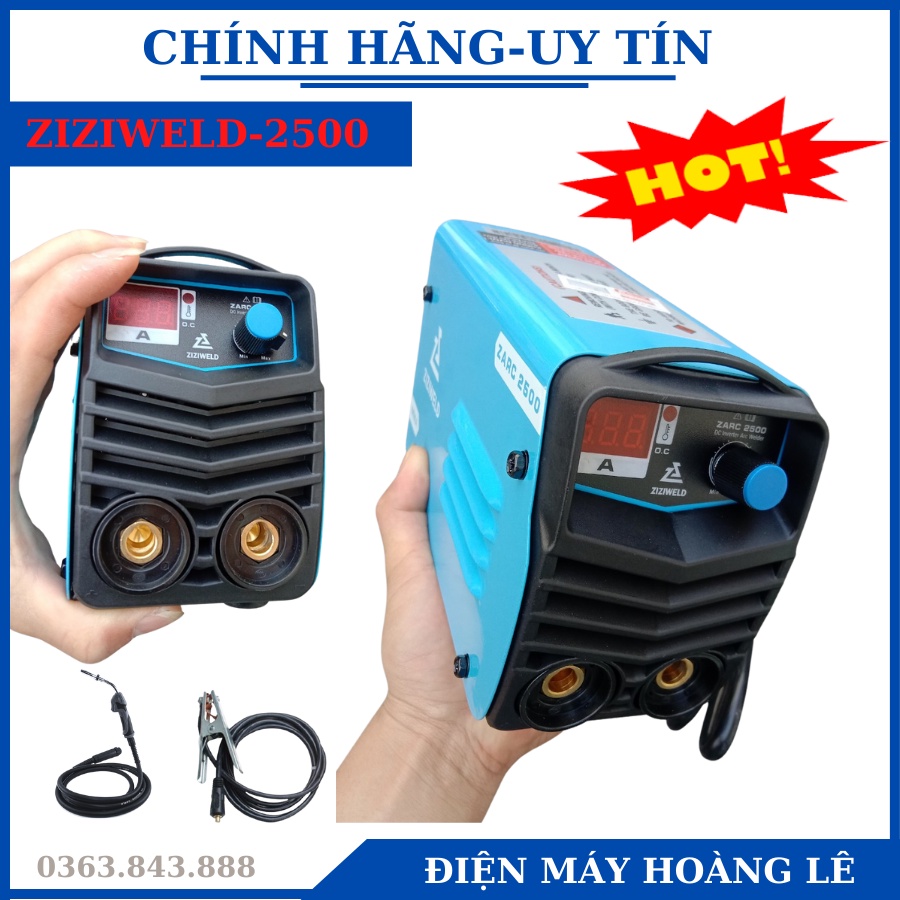 Máy Hàn Que Mini Ziziweld Zarc 2500 siêu tiết kiệm điện cho thợ và dùng gia đình