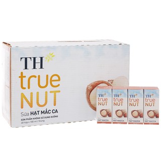 Sữa hạt Macca TH true NUT 180 ml x 48 hộp