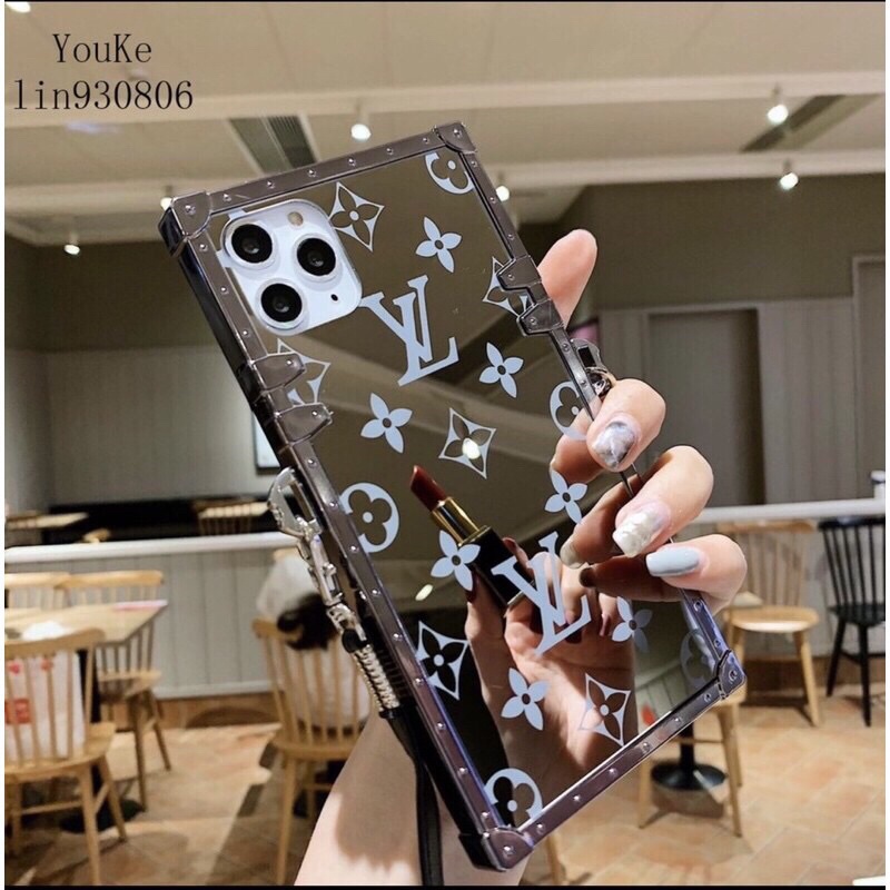 Ốp lưng iphone lv đẳng cấp vuông full viền ip /6- 6s plus/7-8 plus/X -XS max/11/ 11pro max/12 /12pro /12promax