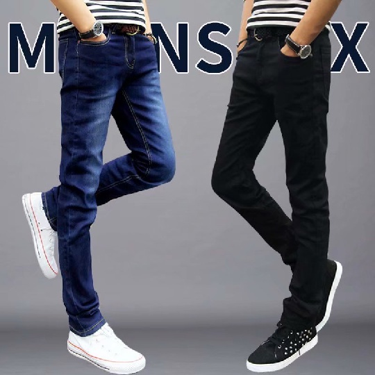 Quần Jeans Dài Ống Đứng Thời Trang Hàn Quốc Cho Nam