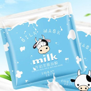 Mặt Nạ Sữa Bò The Milk Beautyful Silk Mask - Hàng Nội địa Trung