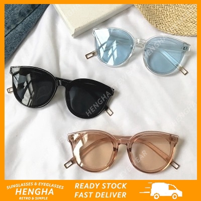 Kính mát mắt mèo ngoại cỡ vintage thiết kế thương hiệu Hàn Quốc thời trang cho nữ