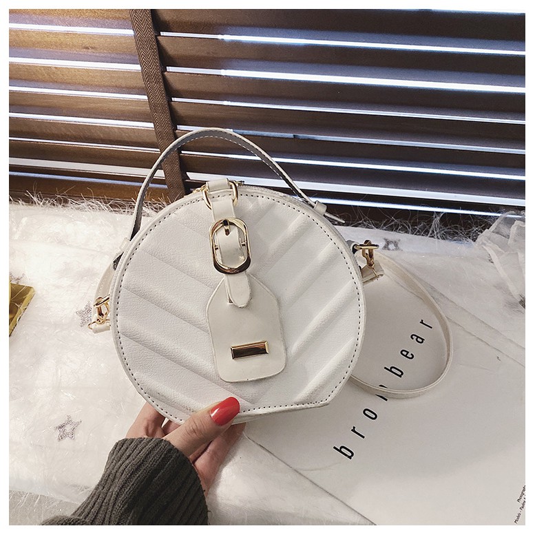 túi tròn nữ, túi đeo chéo da pu thời trang  TT 50 | BigBuy360 - bigbuy360.vn