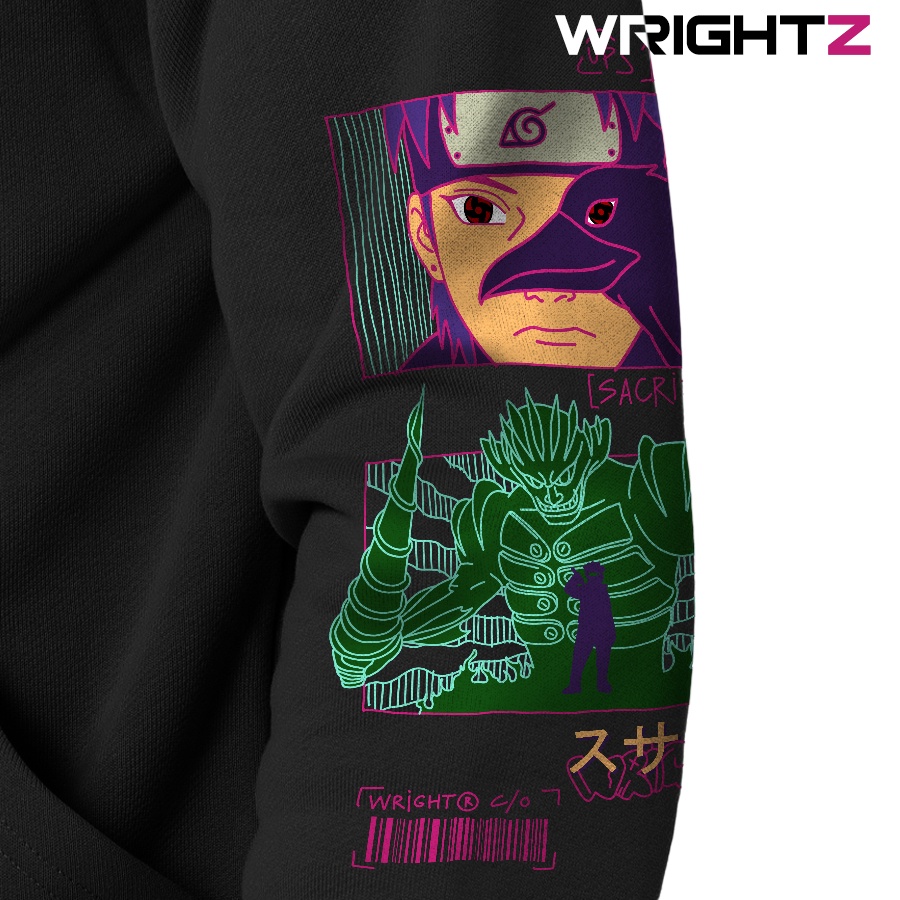 [ Mã 12FASHIONSALE1 giảm 10K đơn 50K ] Áo hoodie Wright in hình anime naruto uchiha shisui thời trang đường phố unisex | WebRaoVat - webraovat.net.vn